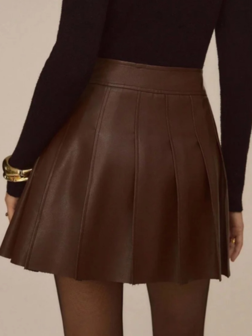 Pleated Mini Skirt - Picture 2 of 5